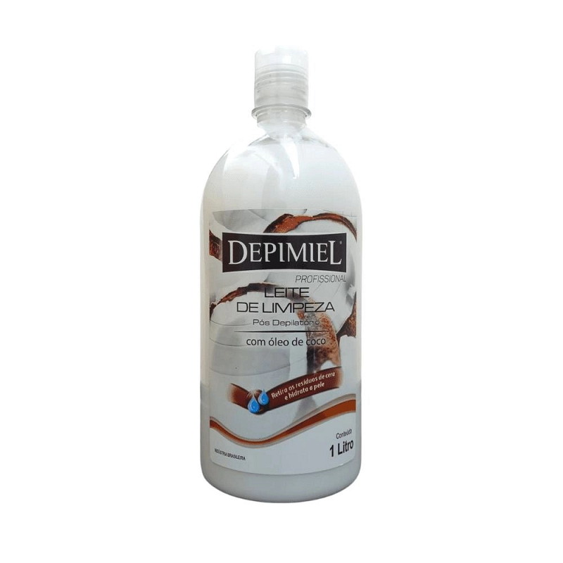 Depimiel Leite de Limpeza Pós Depilatório 1 Litro