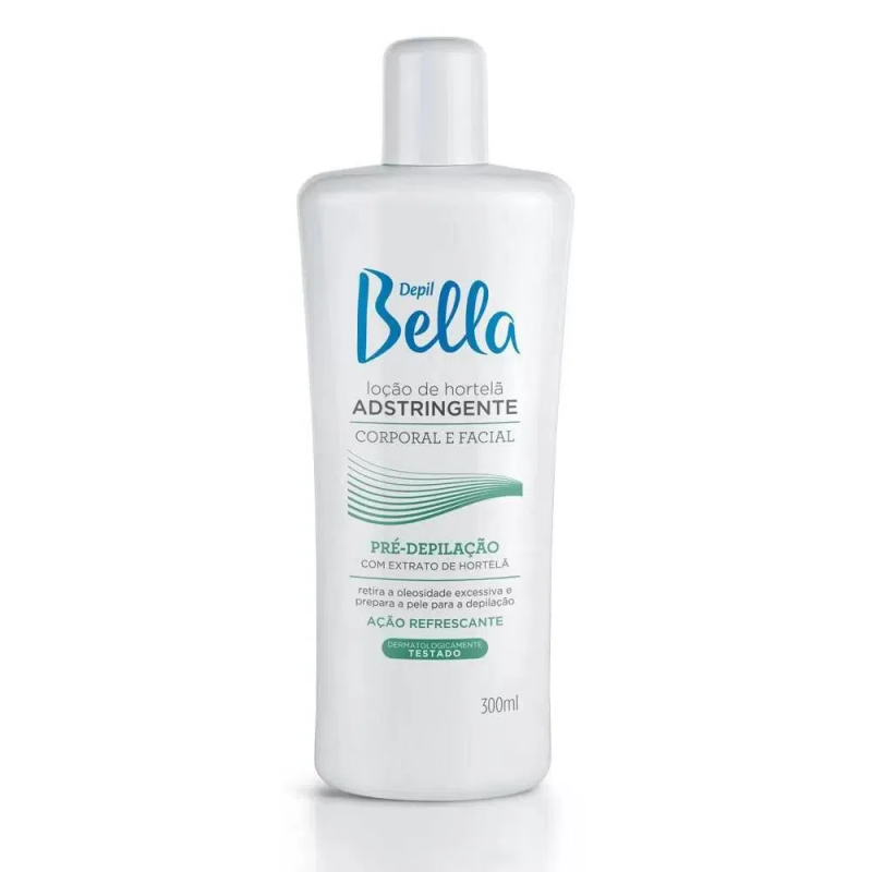 Loção Adstringente Depil Bella 300ml Hortelã