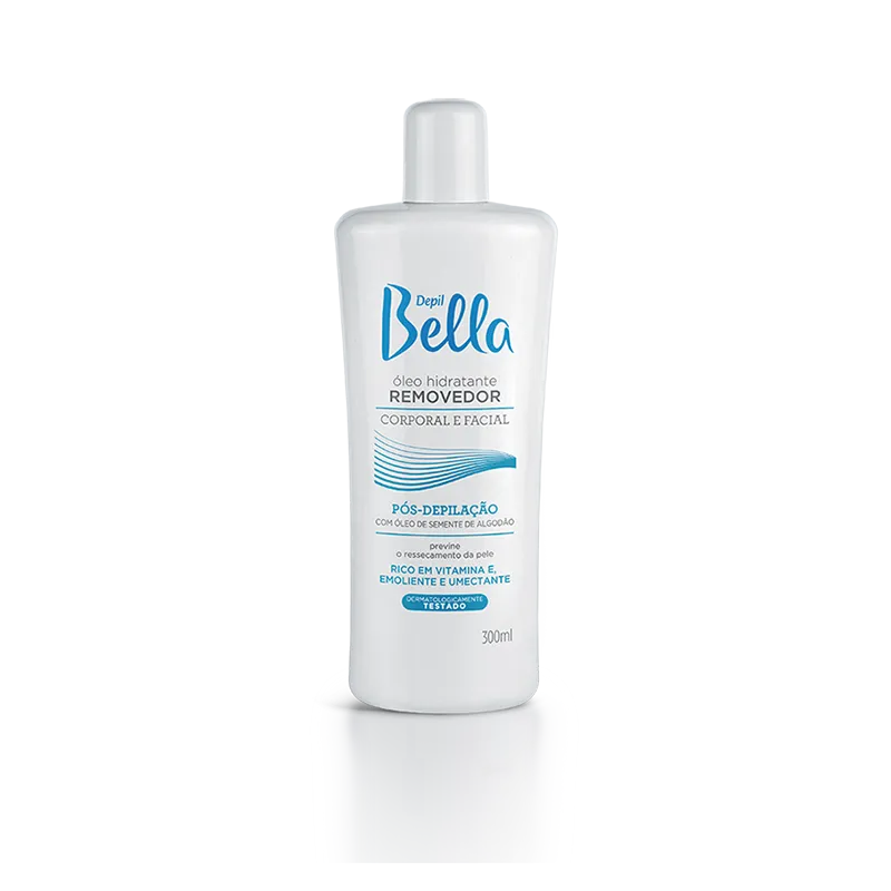 Depil Bella Óleo Removedor de Cera Algodão 300ml
