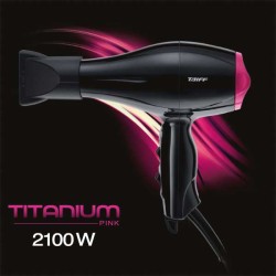 Secador Taiff Titanium Ion 2100W Pink 110V