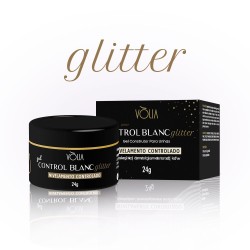 Gel Control Blanc Glitter...