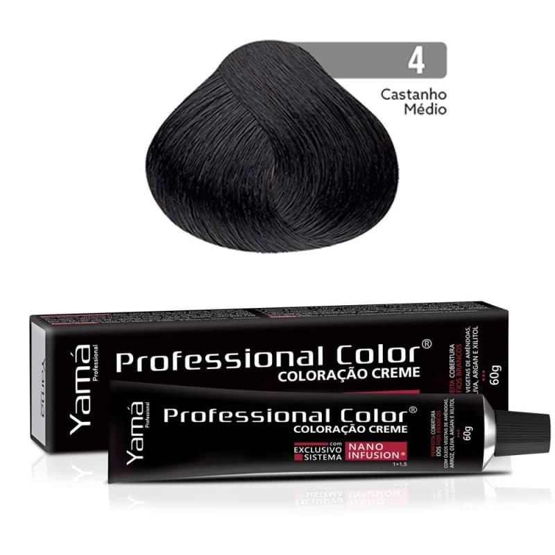 Yamá Professional Color Nano Infusion 4.0 Castanho Médio