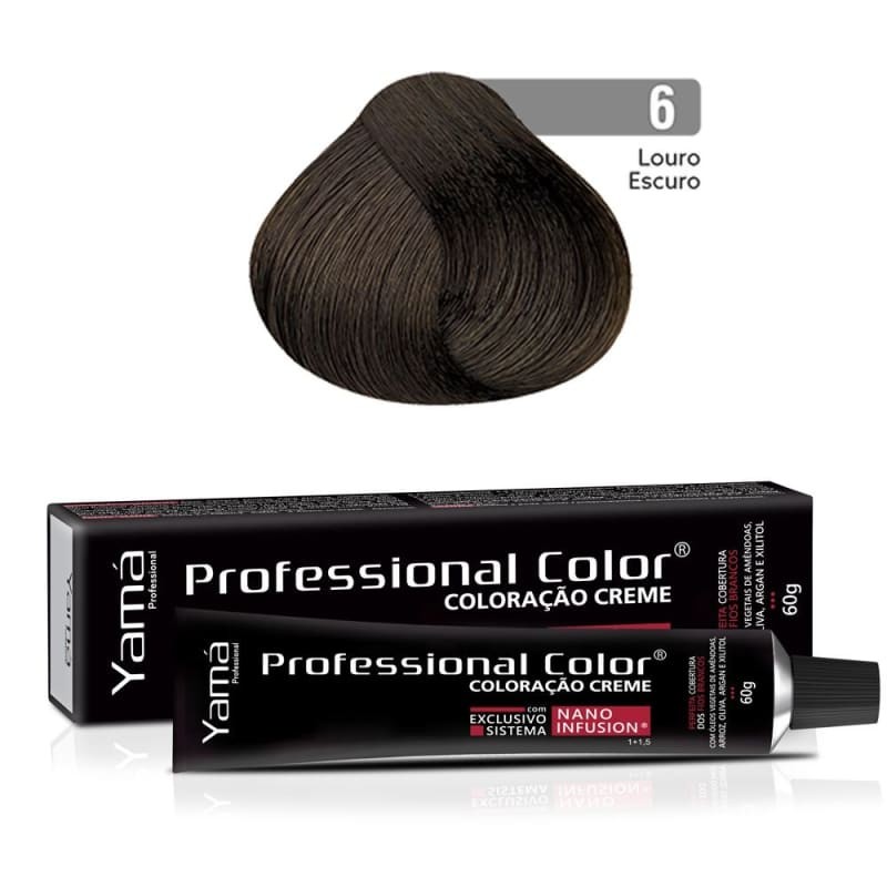 Yamá Professional Color Nano Infusion 6.0 Louro Escuro