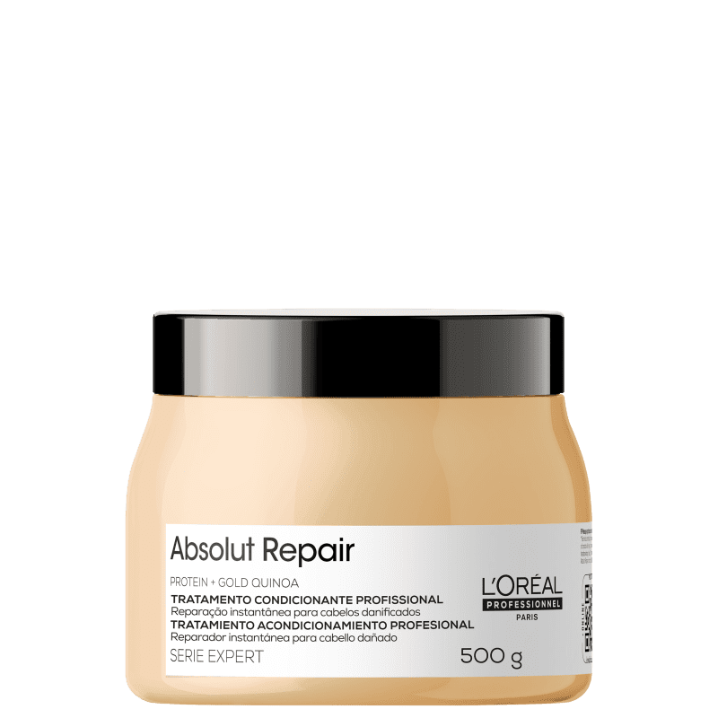 Loreal Absolut Repair Gold Quinoa + Protein Máscara Capilar 500g