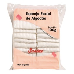 Esponja de Algodão Facial...