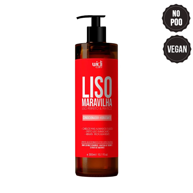 Liso Maravilha Condicionador Hidratante Widicare 300ml