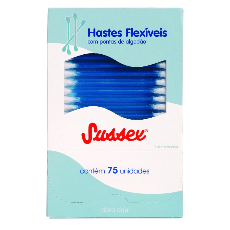 Hastes Flexíveis Sussex 75un