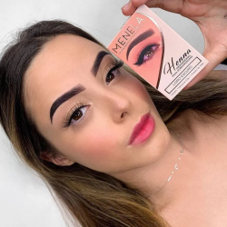 Kit Henna Sobrancelha Menela Loiro Escuro 2,5g