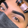 Kit Henna Sobrancelha Menela Preto 2,5g