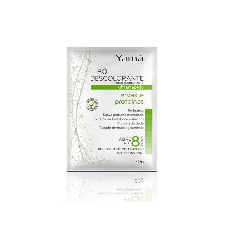 Pó Descolorante Yamá Ervas e Proteínas 20g