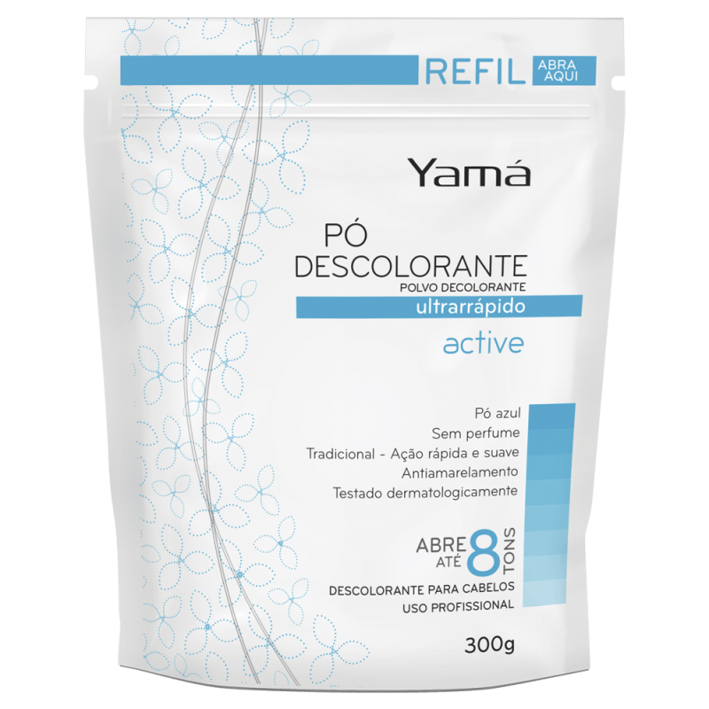 Pó Descolorante Yamá Active Tradicional Refil 300g