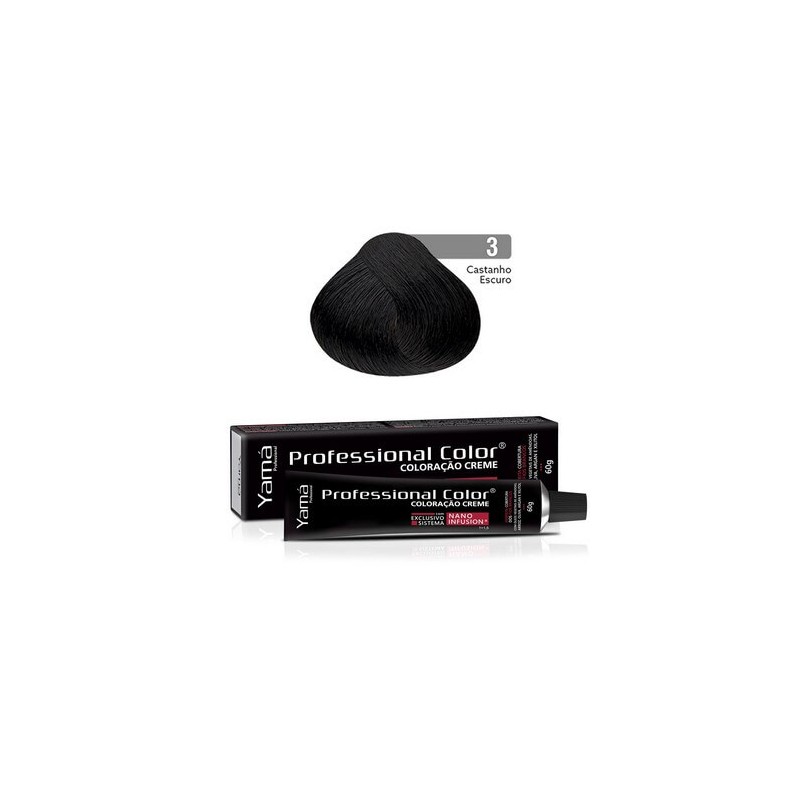 Yamá Professional Color Nano Infusion 3.0 Castanho Escuro