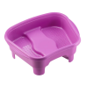 Bacia Pedicure com Pedestal Dompel Cor Rosa Ref.188