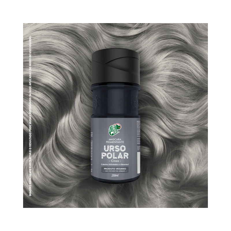Kamaleão Color Máscara Pigmentante Urso Polar 150ml