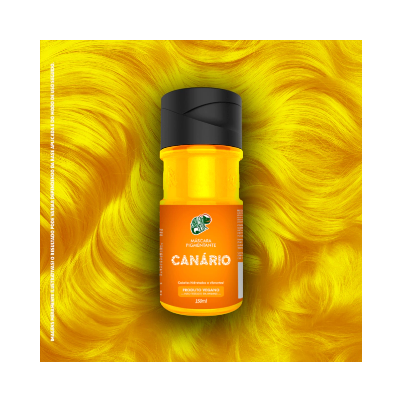 Kamaleão Color Máscara Pigmentante Canário 150ml