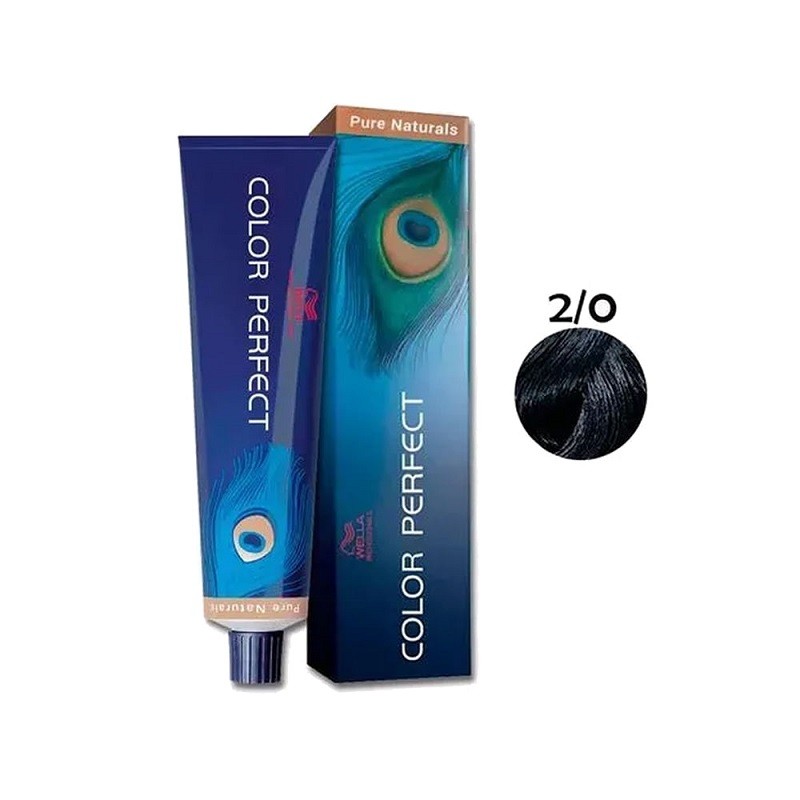 Coloração Wella Color Perfect 2.0 Preto