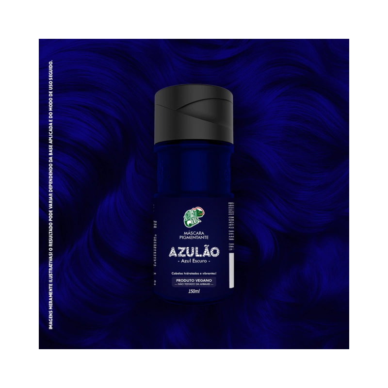Kamaleão Color Máscara Pigmentante Azulão 150ml