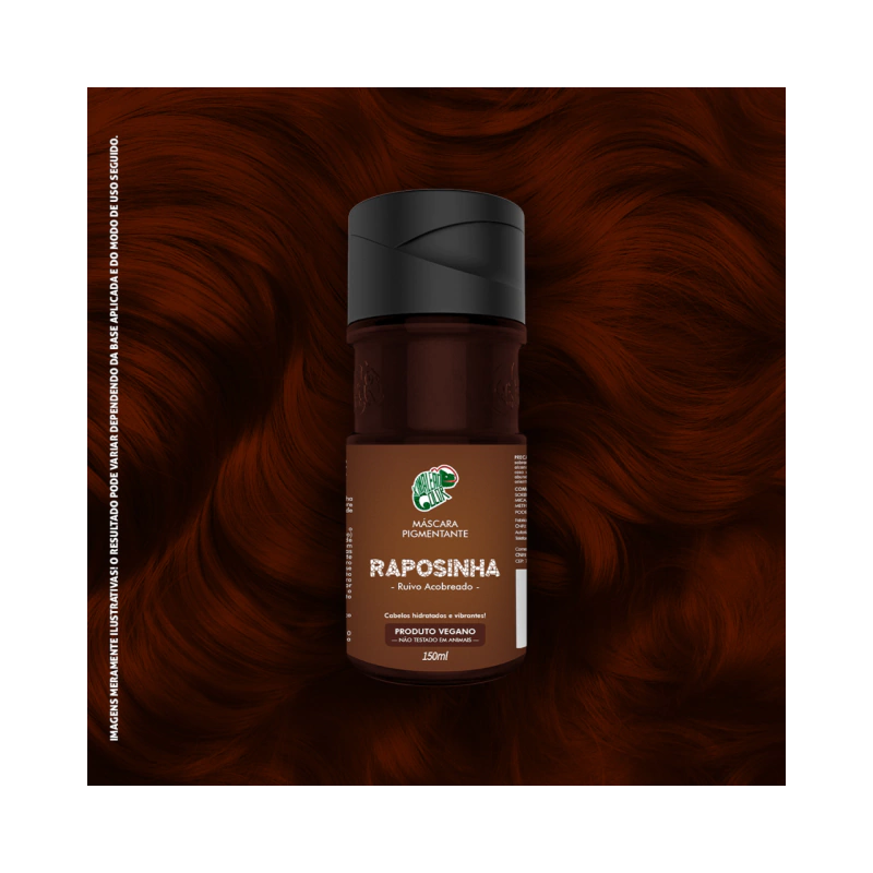 Kamaleão Color Máscara Pigmentante Raposinha 150ml