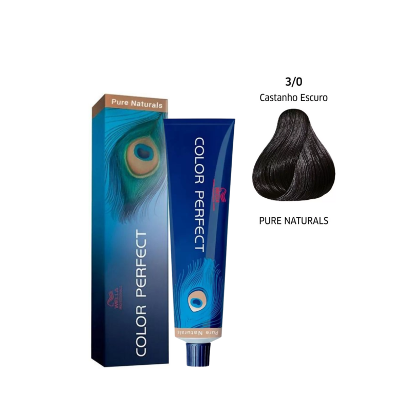 Coloração Wella Color Perfect 3.0 Castanho Escuro