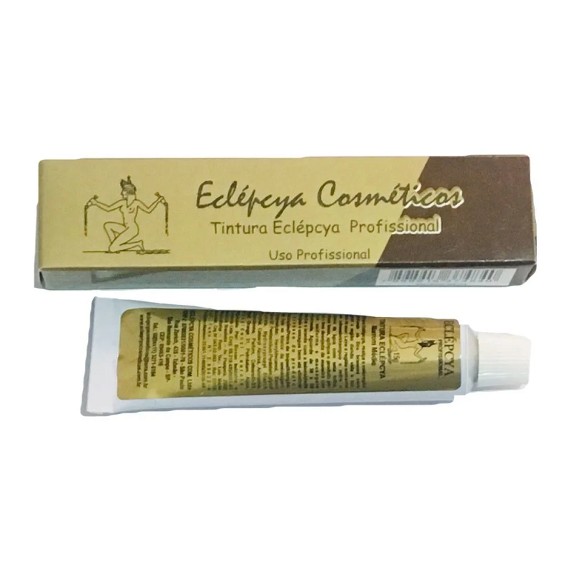 Tintura Para Sobrancelha Eclépcya - Cor Marrom Médio