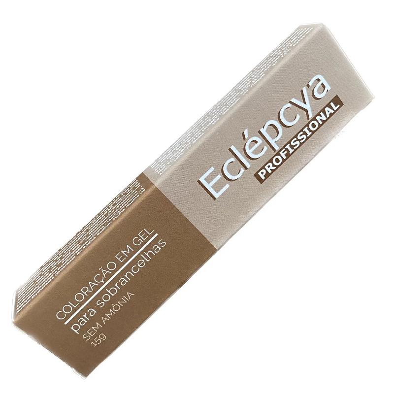 Coloração Eclépcya Sobrancelhas Marrom Médio 15g