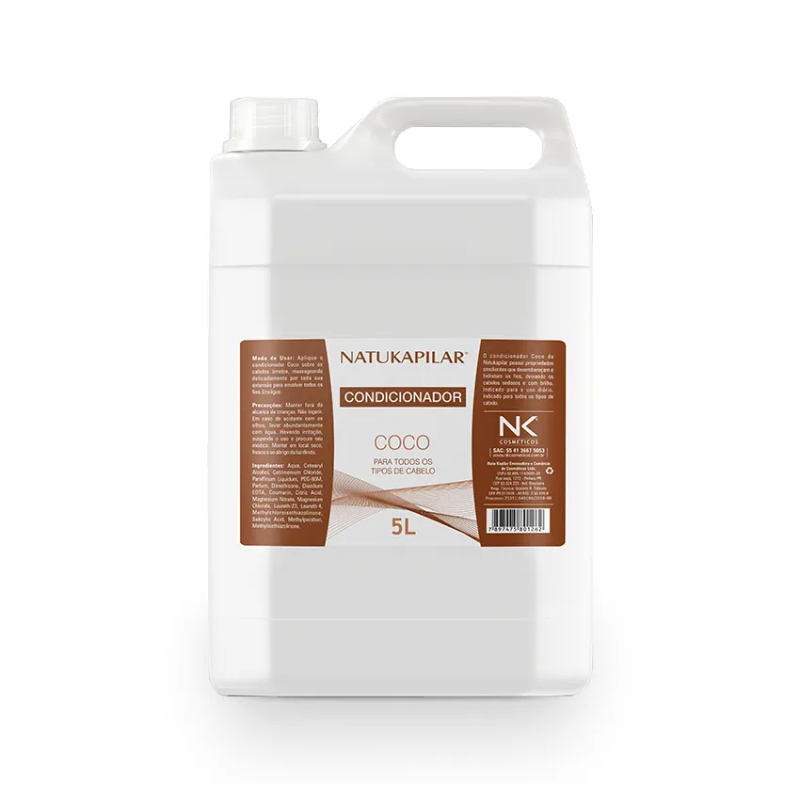 Condicionador Natukapilar Coco 5L