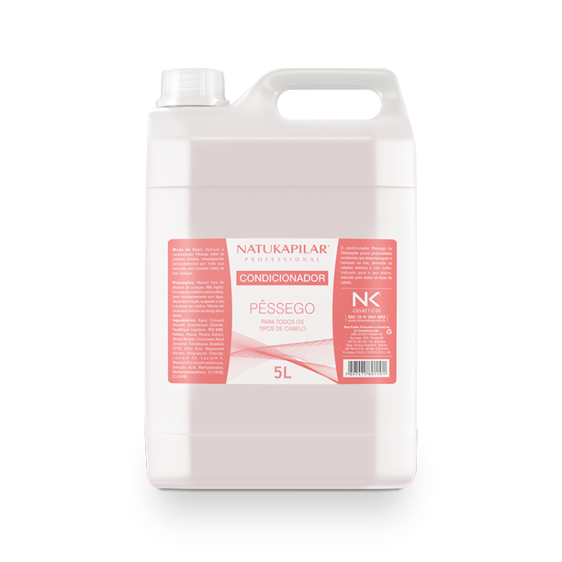 Condicionador Natukapilar Pêssego 5L