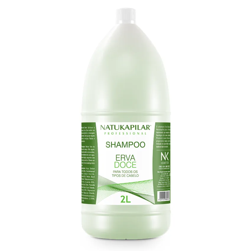Shampoo Natukapilar Erva Doce 2L