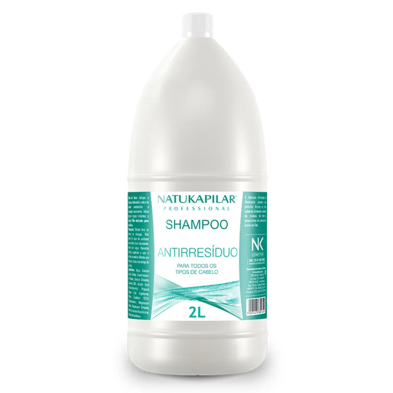 Shampoo Natukapilar Antirresíduo 2L