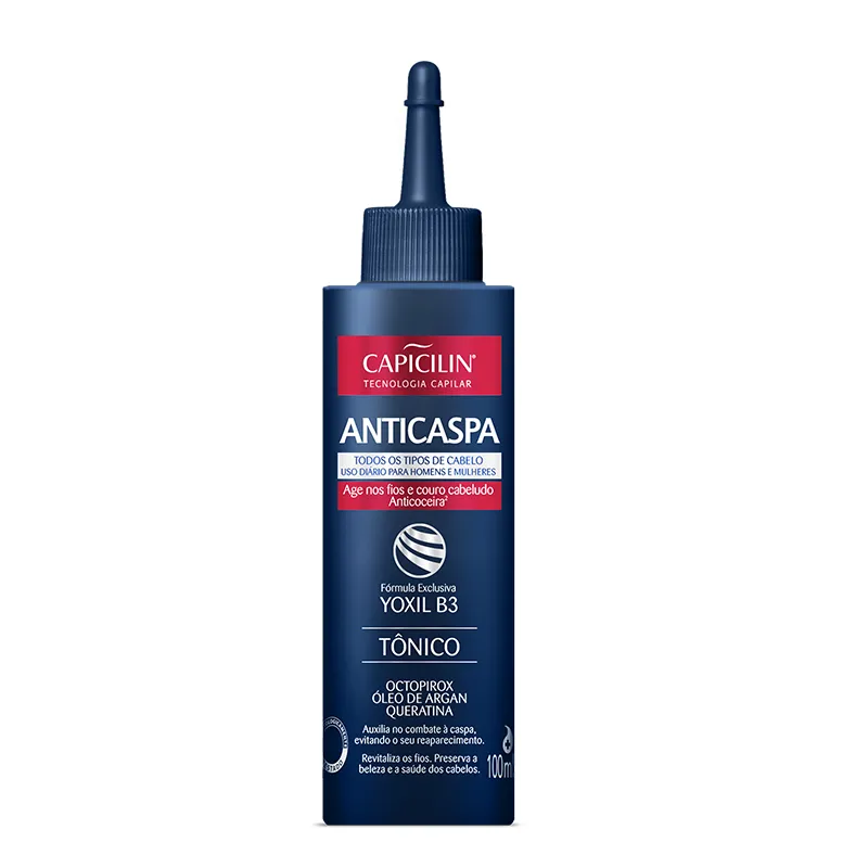 Tônico Capilar Capicilin Anticaspa 100ml