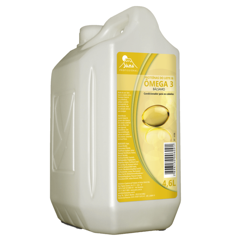 Bálsamo Yamá Mamaína com Proteínas do Leite e Ômega3 4,6L