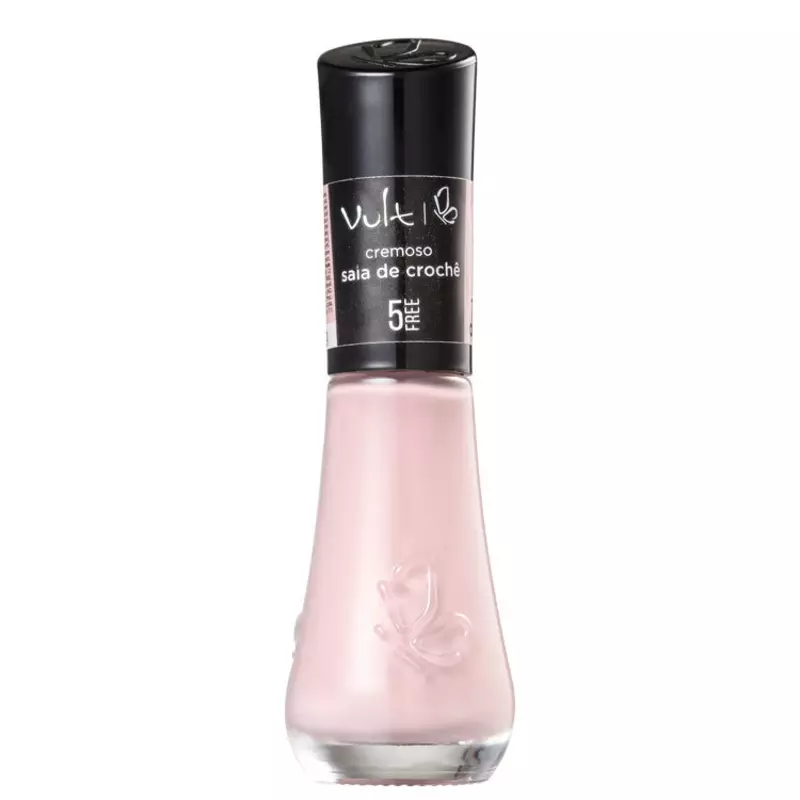 Esmalte Vult Cremoso 5Free Saia de Crochê 8ml