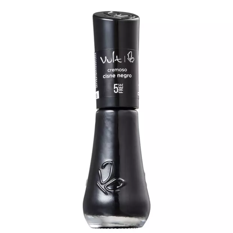 Esmalte Vult Cremoso 5Free Cisne Negro 8ml