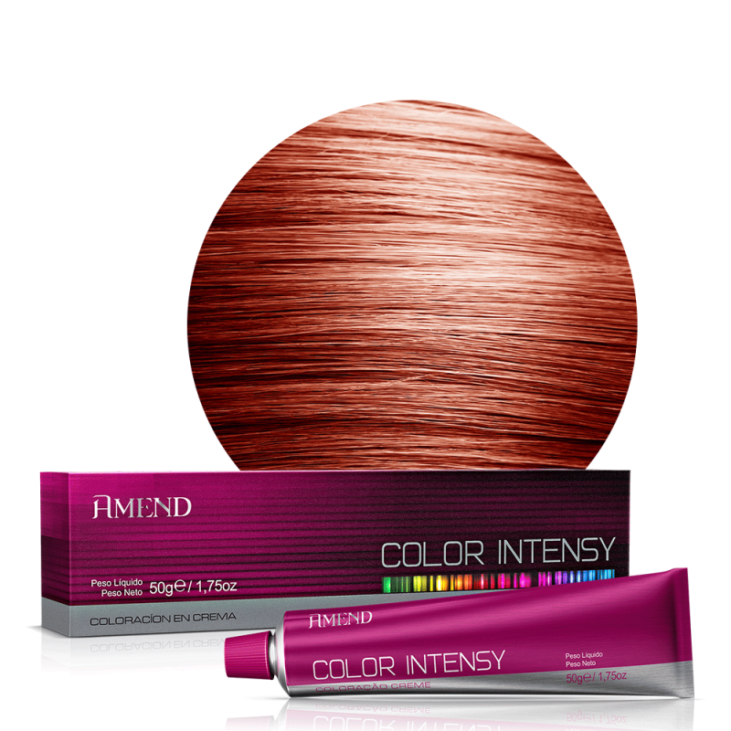 Coloração Amend Color Intensy 7.46 Louro Médio Cobre Averm. 50g