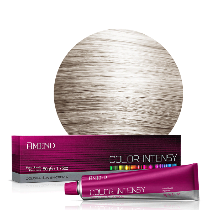 Coloração Amend Color Intensy 10.1 Louro Clarissimo Acinzentado 50g