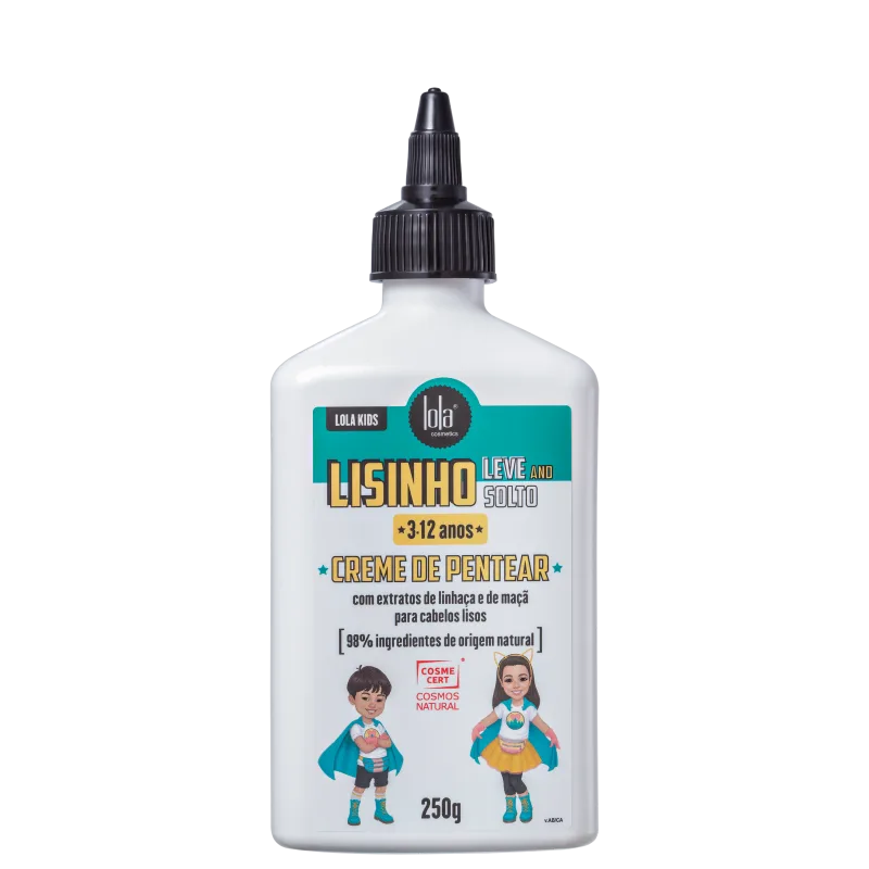 Lola Lisinho, Leve e Solto - Creme para Pentear 250ml
