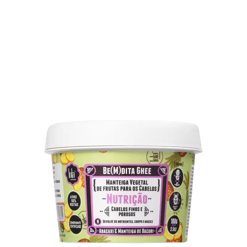Lola Be(M)dita Ghee Nutrição - Máscara Capilar 100g