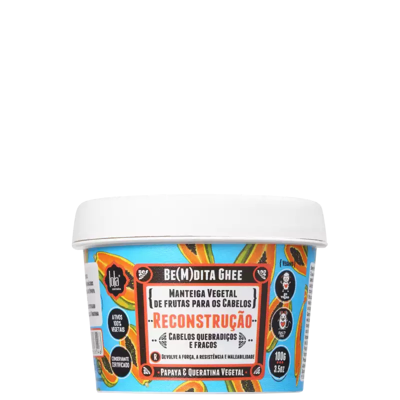 Lola Be(M)dita Ghee Reconstrução - Máscara Capilar 100g