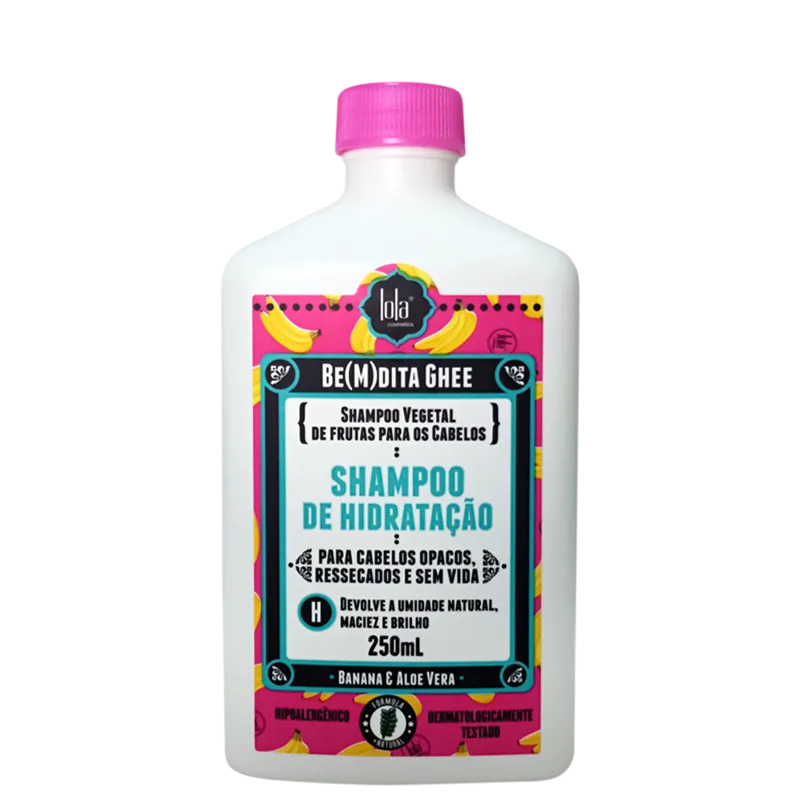 Lola Be(M)dita Ghee Hidratação Banana & Aloe Vera - Shampoo 250ml