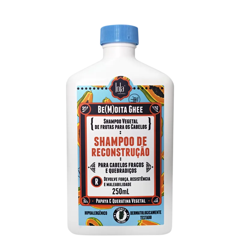 Lola Be(M)dita Ghee Reconstrução Papaya & Queratina - Shampoo 250ml