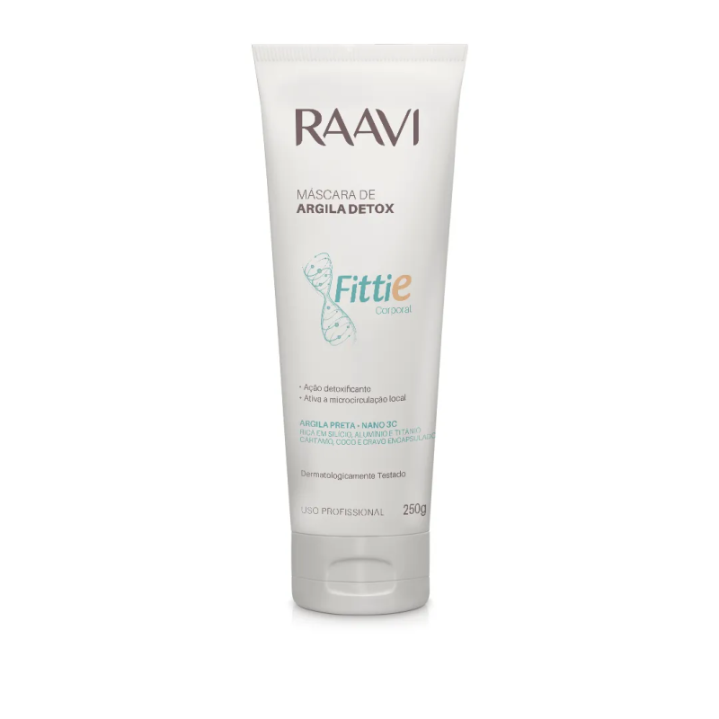 Máscara de Argila Detox Fittie Raavi 250g