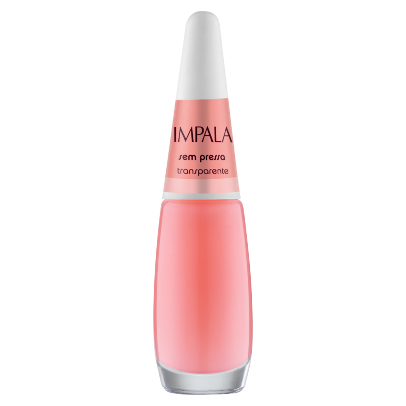 Esmalte Impala Transparente A Cor da Sua Moda - Sem Pressa