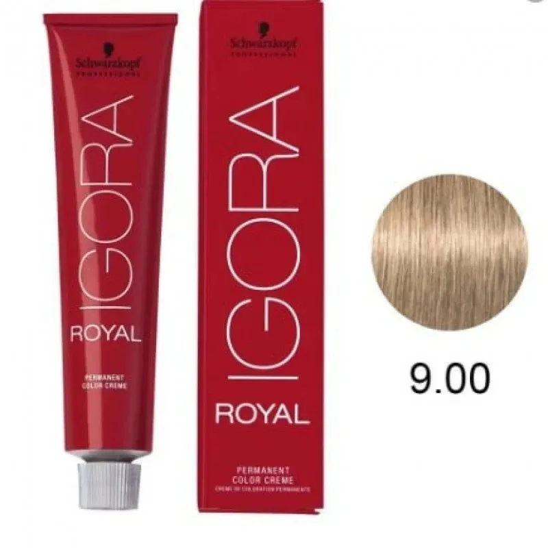 Coloração Igora Royal 9.00 Louro Extra Claro Natural Extra