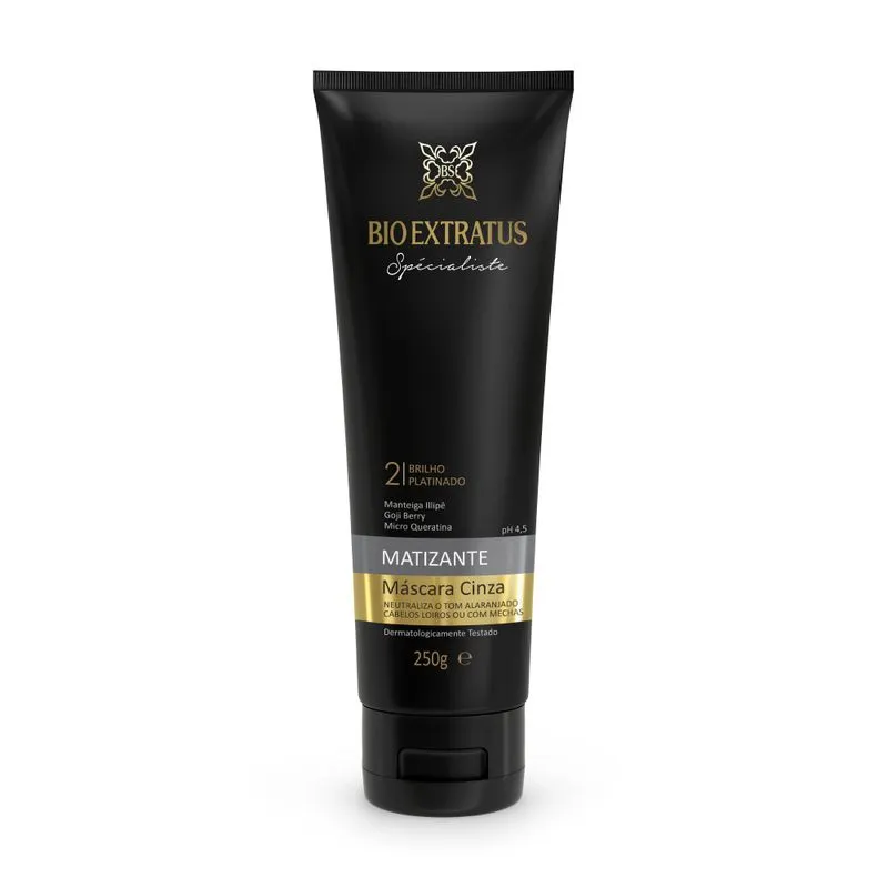 Bio Extratus Máscara Spécialiste Matizante Cinza 250g