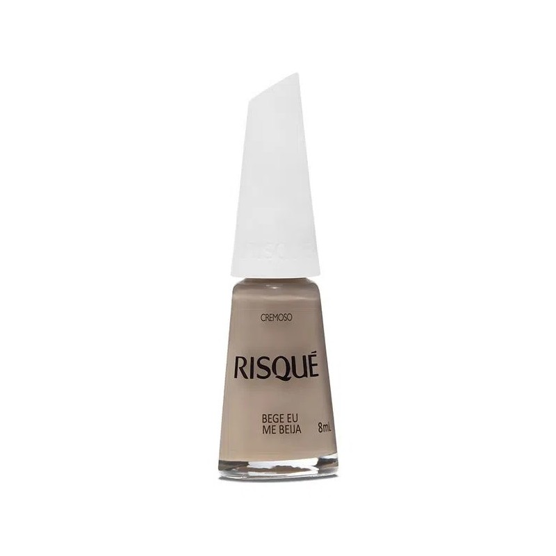 Esmalte Risque Nudes Bege Eu Me Beija 8ml
