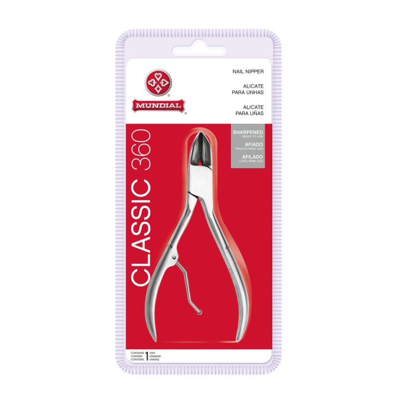 Alicate de Unha BC-360 Classic Curvo Mundial