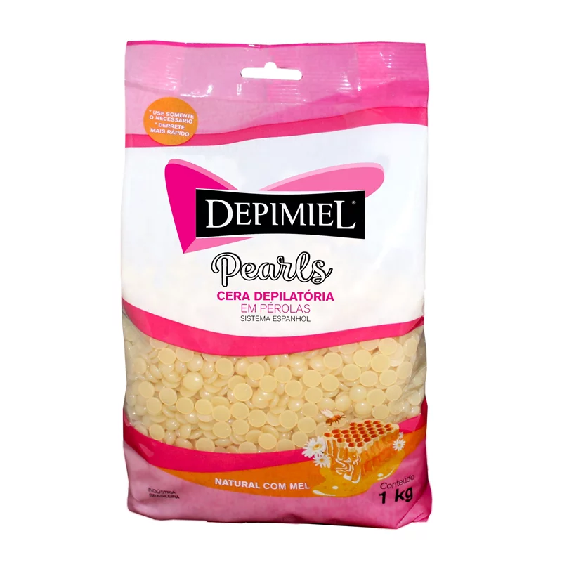 Depimiel Cera em Pérolas Mel Natural 1Kg