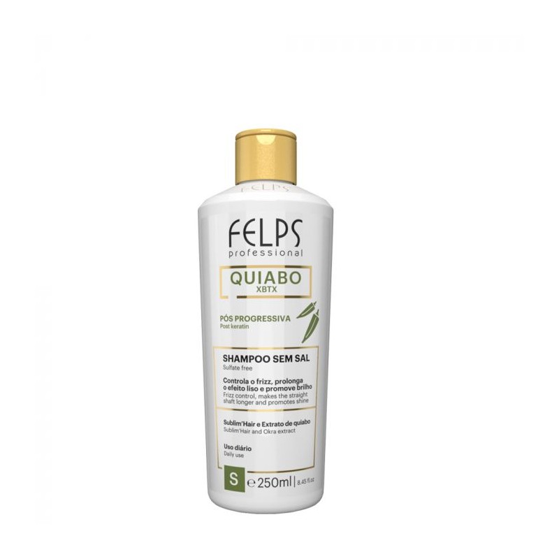 Felps Professional Quiabo Xbtx Shampoo Pós Progressiva 250ml