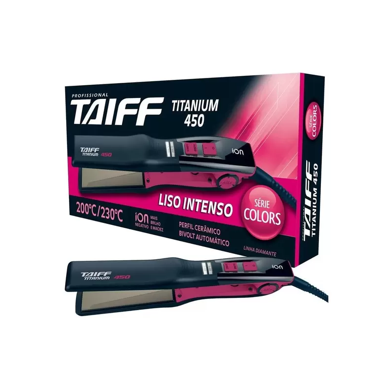 Chapa Taiff Titanium 450 Pink Bivolt