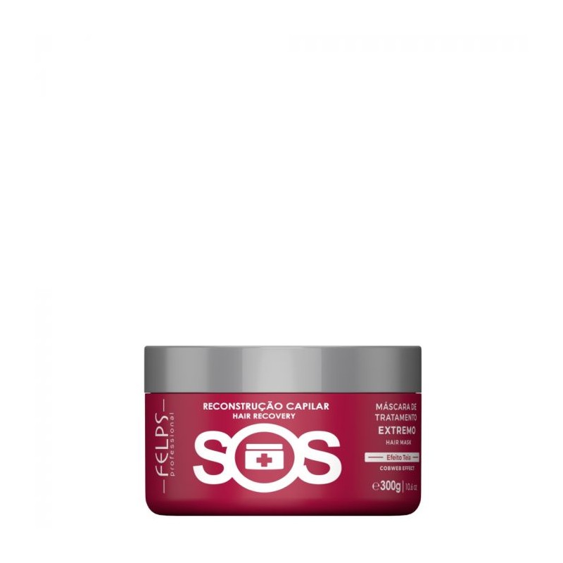 Felps Profissional Máscara de Tratamento Extremo SOS Reconstrução 300g